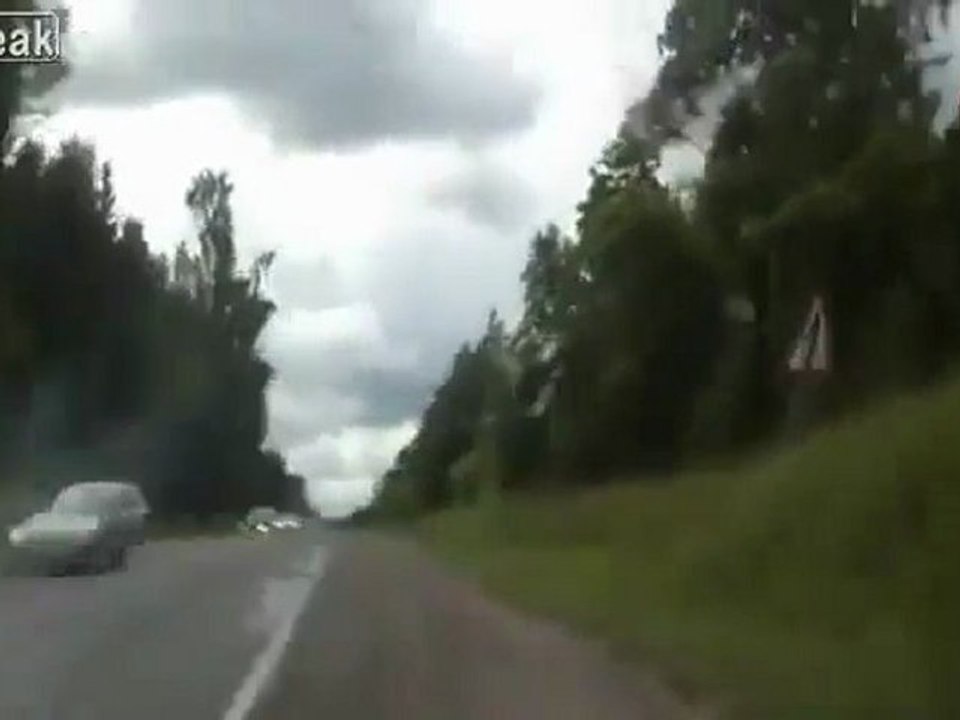 Unfall mit einem großen Schrecken - WTF