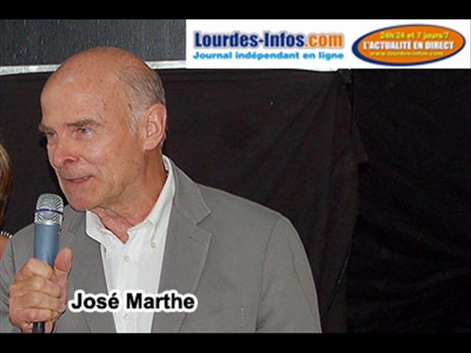 Intervention de José Marthe