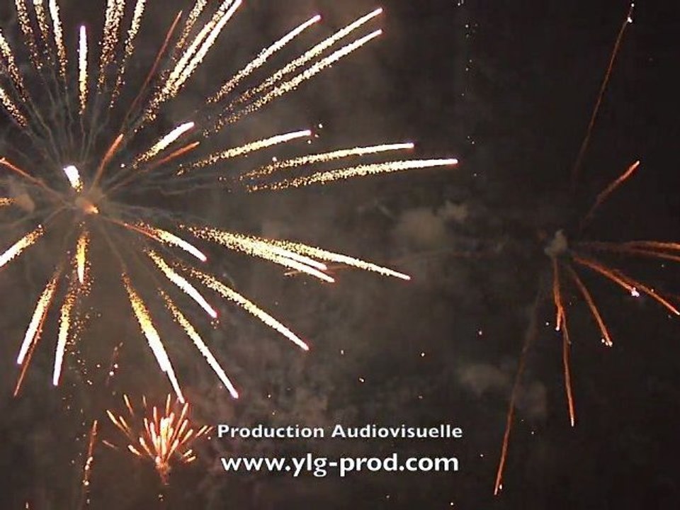 Feux d'artifice à Vannes - 15 Aout 2011 - Fêtes d'Arvor