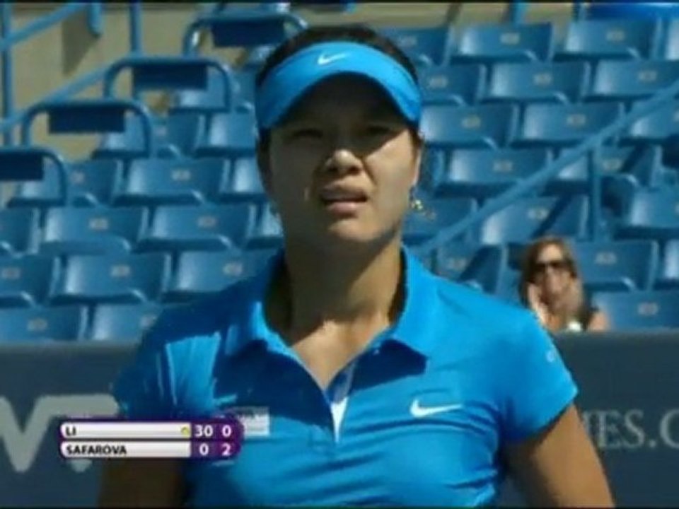 Cincinnati - Li Na eine Runde weiter