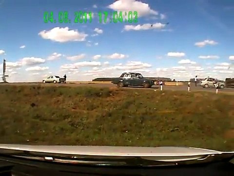 Неудачный обгон-авария/auto crash(strangeworlds.at.ua)