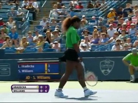 Serena asfalta Hradecka - Cincinnati, primo turno