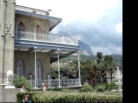 Крым, Дворец Воронцова. Crimea, the Palace of Vorontzov.