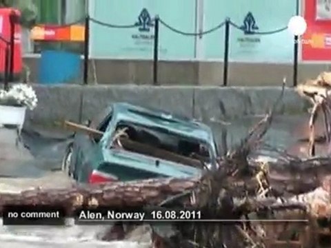 Flash flooding in Norway - no comment