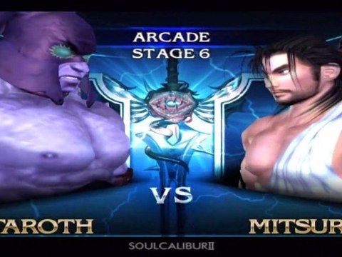 Soul Calibur II Arcade Playthrough: Astaroth (Normal level)