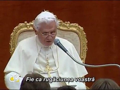 Benedict al XVI-lea: Mâine, Spania