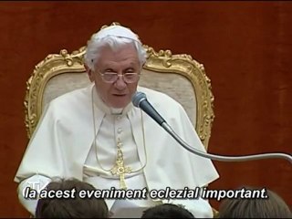 Benedict al XVI-lea: Mâine la Madrid!