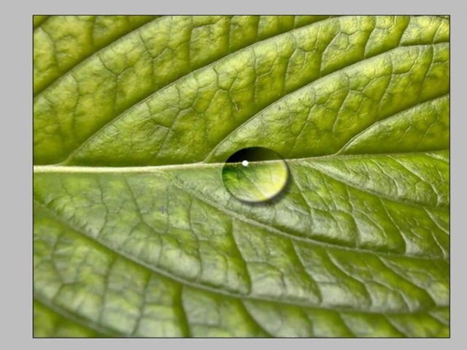 Créer une goutte d'eau