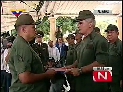 Dotación de armas a las Fuerzas Armadas