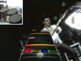 Videotest rock band 3 (guitare-batterie-micro) xbox 360