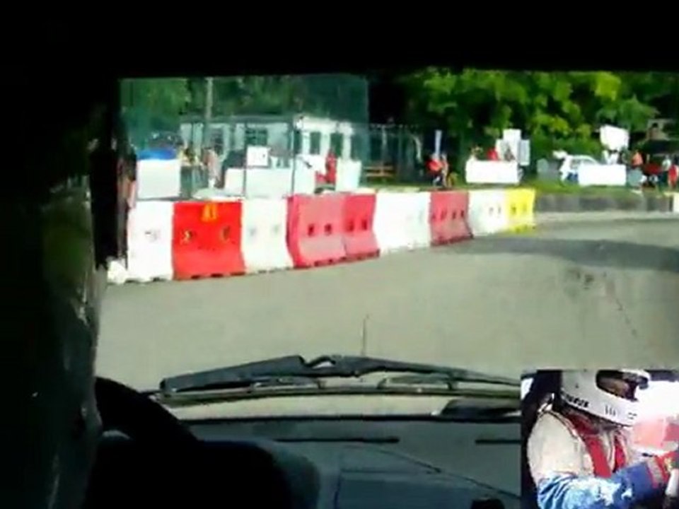 Slalom des 3 Frontières 2011 - manche d'essai Seb