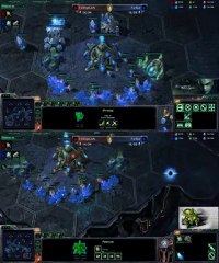 [SC2] EVAngeLioN Vs ForAiur : Views of 2 players Starcraft II :