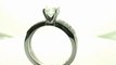FDENS3054RO  Round Diamond Bridal Wedding Rings Set With Round Pave Set Side Stones