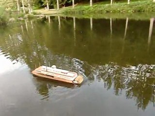 Première navigation du steamer du mississippi