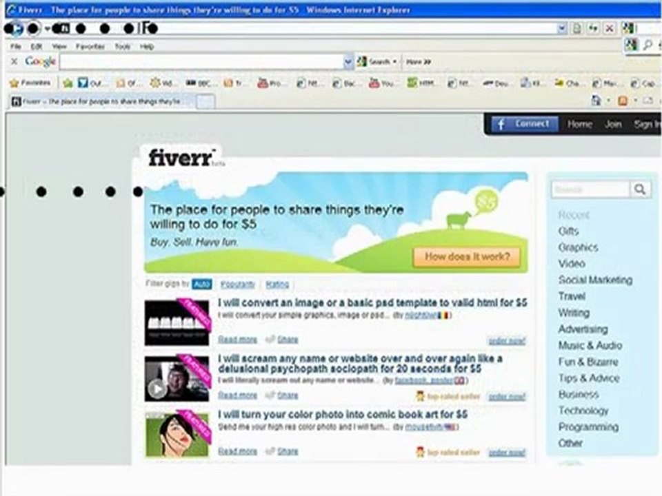Fiverr Gig Reveals Internet Marketing Gurus Advertising Secret
