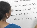 Continuity and Differentiabilty - Continuity of a function-2