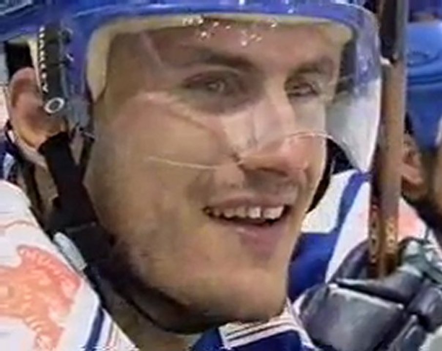 Kimi Räikkönen on Ice Bratislava 2004