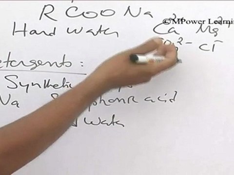 Soaps and detergents