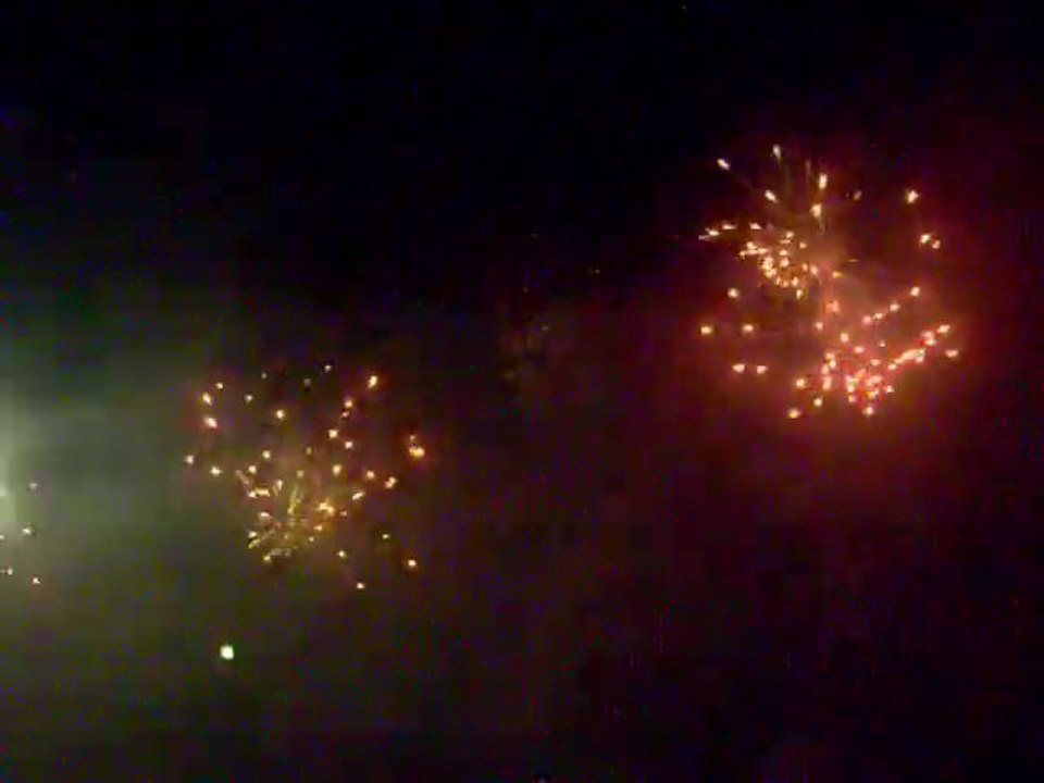 Berre L'Etang (13) : feu d'artifice du 15 août 2011 (1)