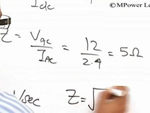 Electromagnetic Induction and Alternating Current - Inductive Impedence, AC & DC Voltage
