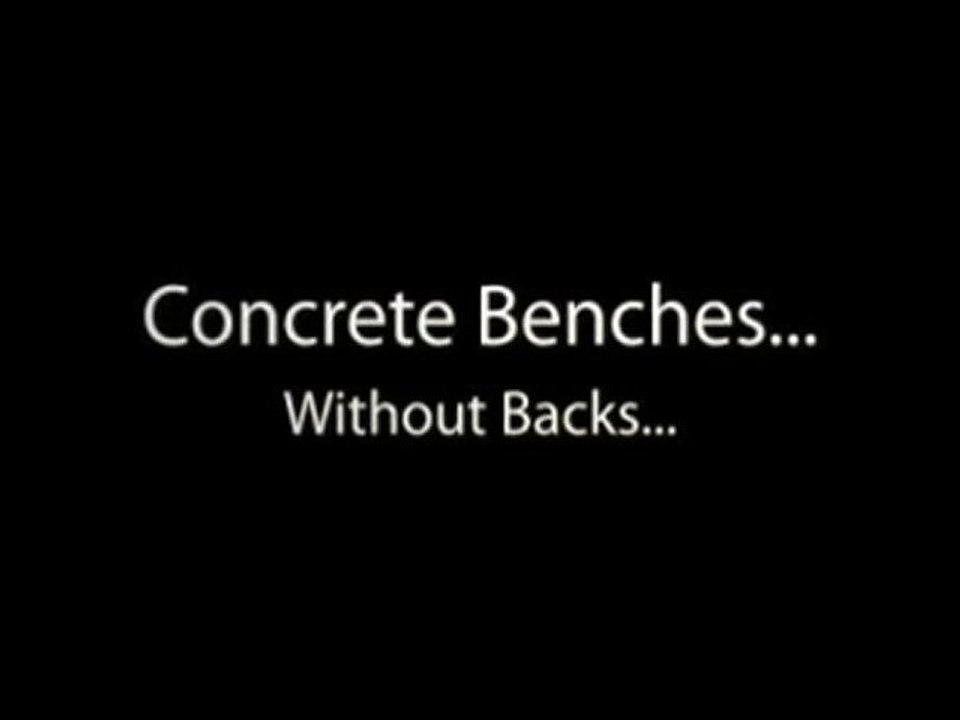 Cement Park Bench | Concrete Garden Benches | Concrete Benches