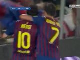 Messi ... Piqué ... Messi ... GOLAZO !