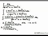 Indefinite Integrals - Simplification of factors