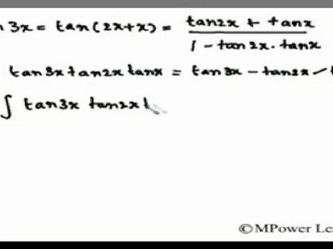 Indefinite Integrals - Compound angles & logrithmic integration