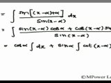 Indefinite Integrals - Simplification of Integral