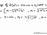 (Application of Derivatives) - Deciding maximum by trigonometric methods