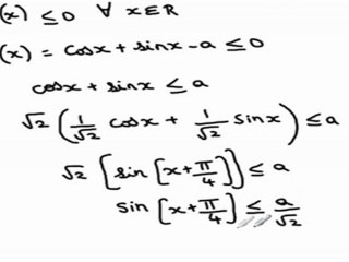 (Application of Derivatives) - Decreasing function