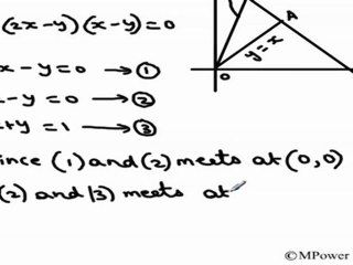 Straight Lines and Pairs of Straight lines - Pair of Straight lines