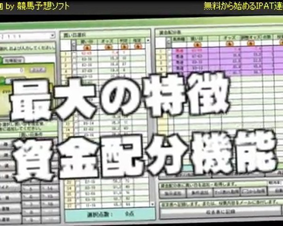 WIN5攻略・WIN5予想・WIN5計算に最強競馬ソフト！★競馬で利益を出すための競馬ソフト『競馬無双』 無料からスタート！