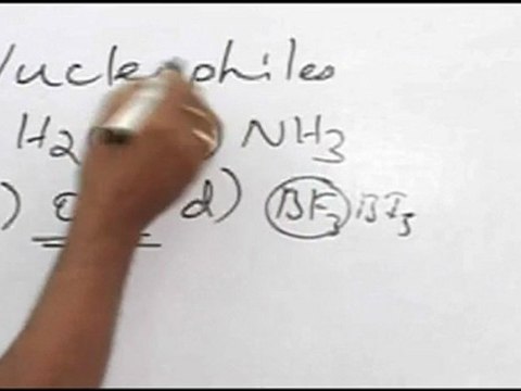 Purification and characterization of organic compounds - Nucleiophiles