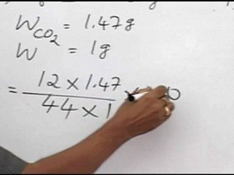 Purification and characterization of organic compounds - Estimation of C