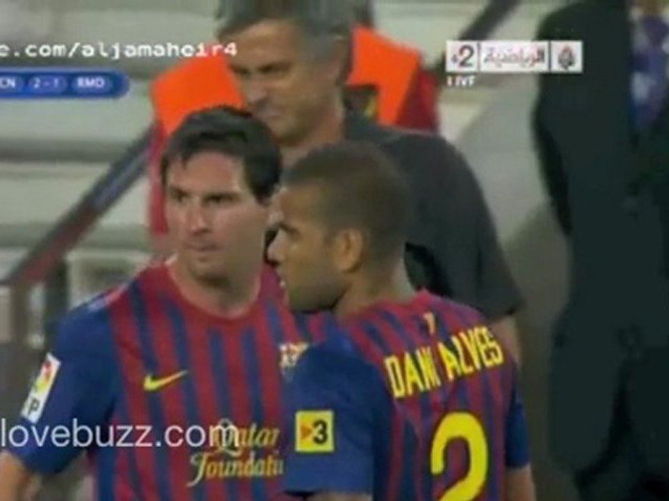 FcBarcelone vs Real Madrid - Gestes de Mourinho - ...