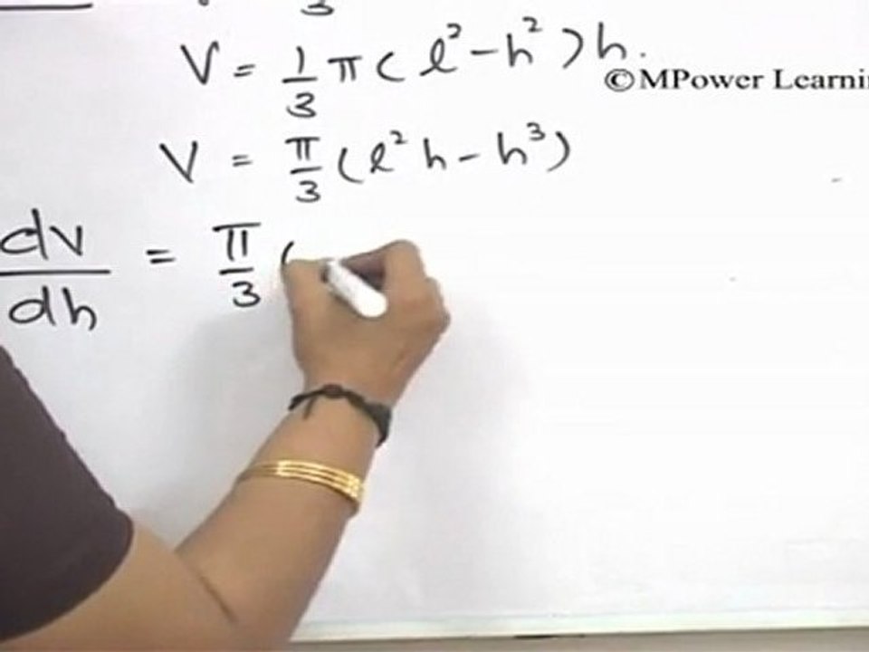 Application of Derivatives - Maxima and Minima-6