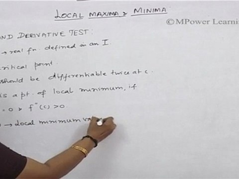 Application of Derivatives - Maxima and Minima-3