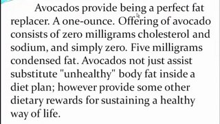 Avocados for Weight loss