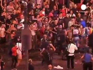 Papa ziyareti öncesi Madrid karıştı