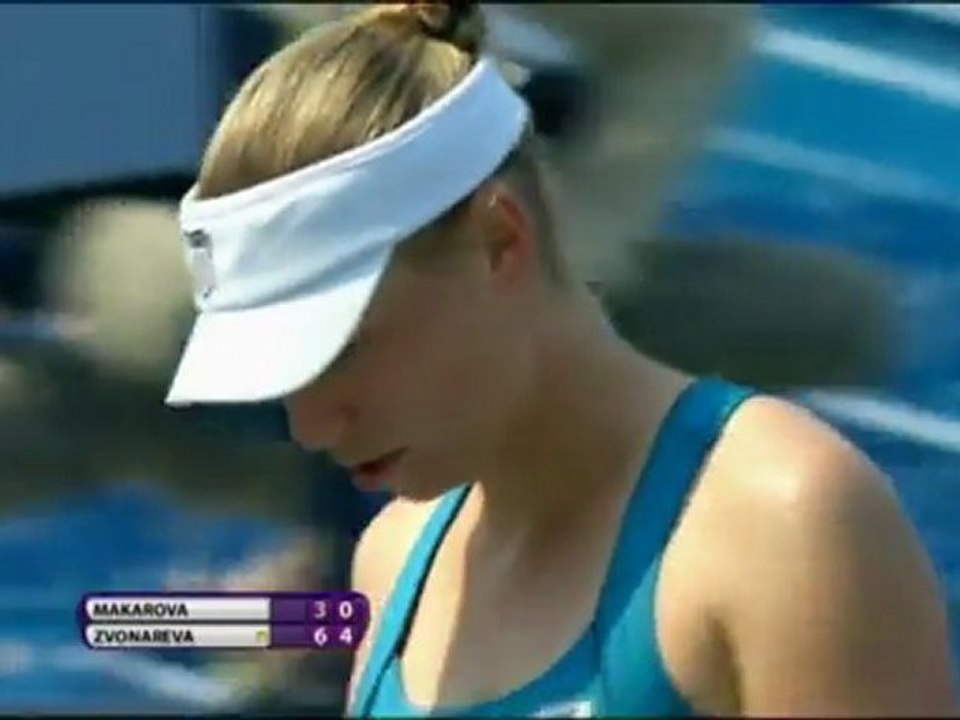 Cincinnati - Zvonareva in Runde 3