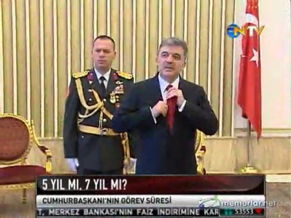 Cumhurbaşkanı Gül'ün görev süresi 7 yıl