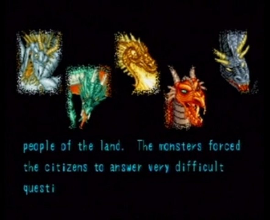 Dingoo Test - Quizz and Dragons CPS1