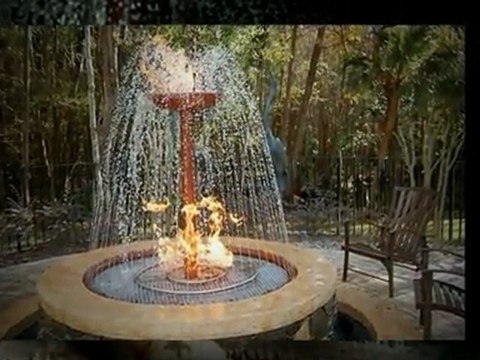Fire Pit and Fountain - Port Orange, Florida