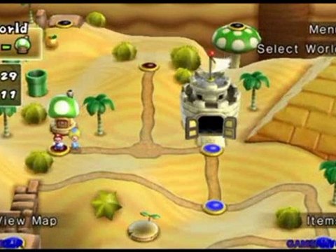 New Super Mario Bros Wii 2p Co Op World 2