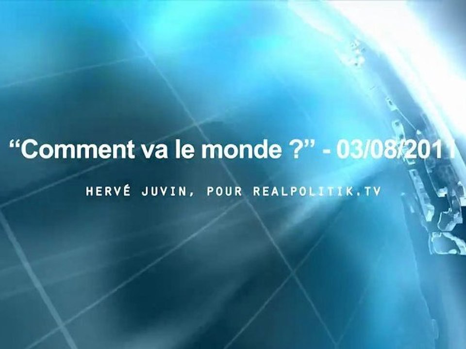 Hervé Juvin : "la crise nous interpelle"