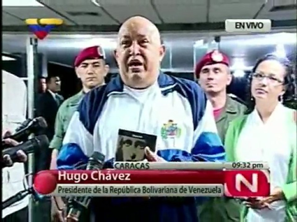 El presidente Chávez ingresó al Hospital Militar para recibir tercer ciclo de quimioterapia