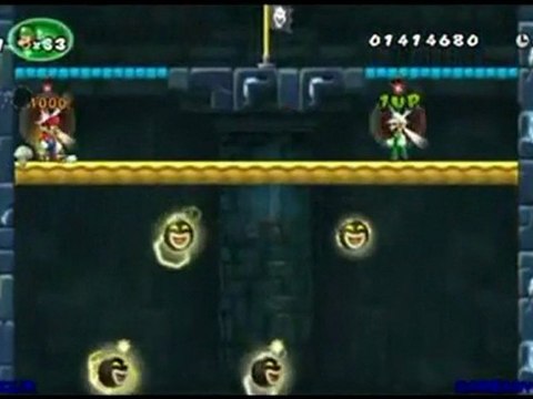 New Super Mario Bros Wii 2p Co Op World 3