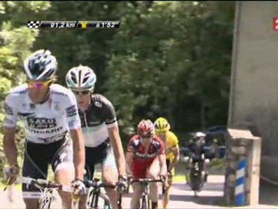 Étape 19 - Attaques à l'Alpe d'Huez - Tour de france 2011