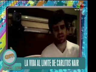 Carlos Nair sobre accidente